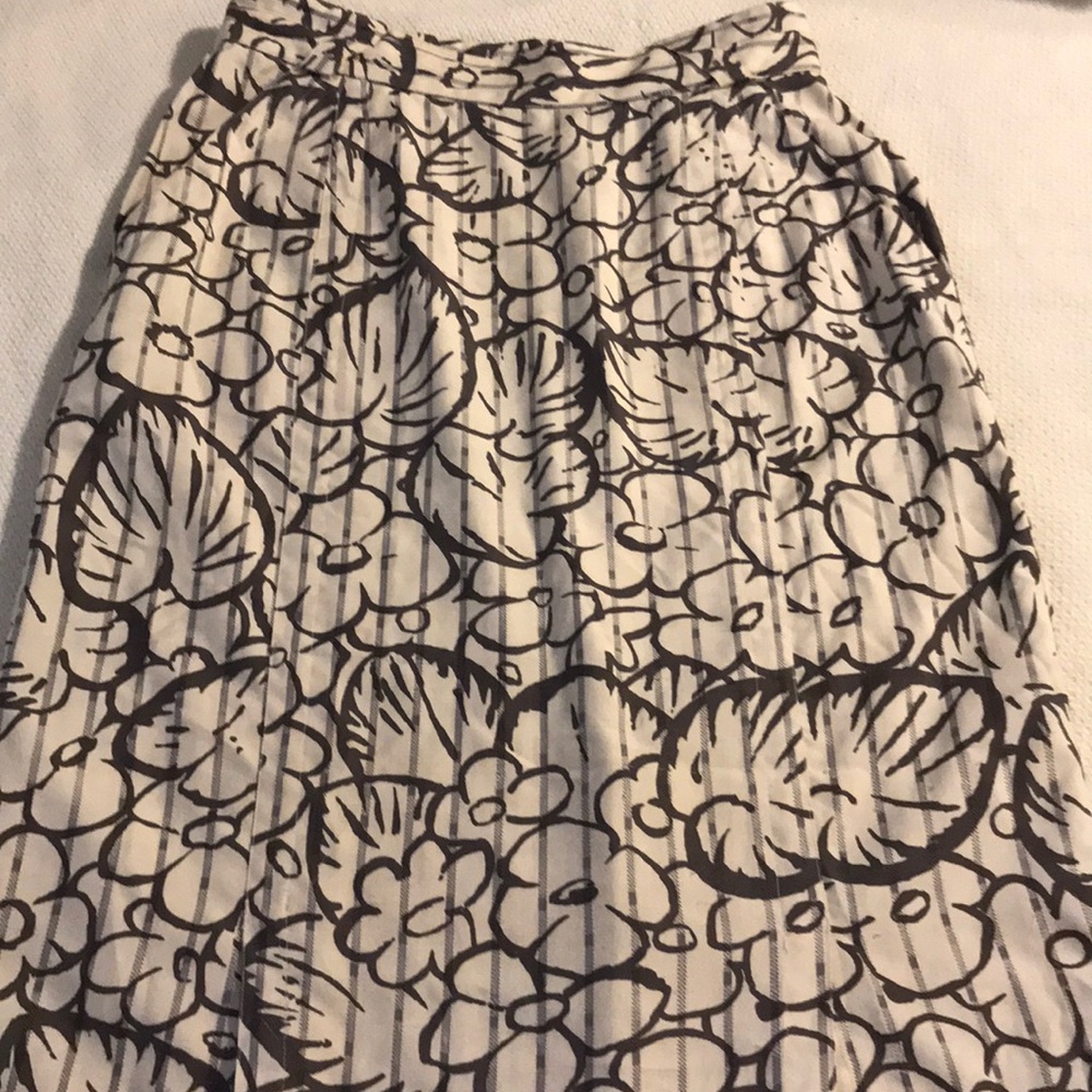 Gianni Versace floral skirt